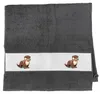 Huuraa Handtuch Otter Comic 50x100cm Graphite Baumwolle Produktbild-Vorschau 1