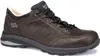 A single brown hiking shoe is shown against a white background. Produktbild-Vorschau