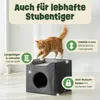 Katzenhöhle Katzenhaus Katzenbett zooprinz Leo | Plüsch | Produktbild-Vorschau 3