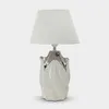 Mauro Ferretti Tischleuchte Shiney E27 Ø 30x51 cm weiß Produktbild-Vorschau 7