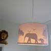 Olucia - SAFARI - Pendelleuchte für Kinderzimmer - Rosa Produktbild-Vorschau 8