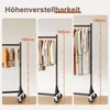 HOKEEPER Portemanteau commercial avec pied en Z, capacité Voir les images du produit 4