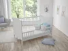 Detská postieľka Love For Sleep 70x140 cm biela, drevený Náhľad obrázku produktu 3