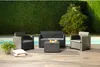 Garten-Loungeset aus Rattanoptik-Harz mit 2-Sitzer-Sofa, 2 Produktbild-Vorschau 2