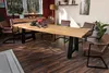 Refurbished Möbelretoure Baumkantentisch Akazie natur mit Produktbild-Vorschau 1