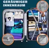 Monzana XL Hartschalen-Trolley ABS Silber 4 Rollen, Produktbild-Vorschau 7