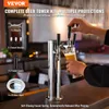 VEVOR pivní věž se 3 kohoutky, věž na pivo z nerezové Náhled obrázku produktu 2