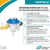 Kartuschen Regler Druckminderer 50 mbar für Produktbild-Vorschau 3