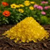 Gelber Glas-Splitt 3–5 cm 5 kg – Dekorativer Glaskies für Produktbild-Vorschau 5