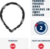 ABUS Kettenschloss 1200 Web – Zahlenschloss mit 3-stelliger Produktbild-Vorschau 2