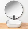 Rea Aufsatzwaschbecken Marbel Rectangle White Black Produktbild-Vorschau 3