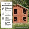 Mucola králikáreň 4 boxy chovné drevené králikáreň malé Náhľad obrázku produktu 2
