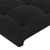 The Living Store Kopfteil mit Ohren Schwarz 83x16x78/88 cm Produktbild-Vorschau 6