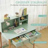 Kinderschreibtisch Schülerschreibtisch mit Schubladen Regal Produktbild-Vorschau 4