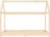 vidaXL Detský rám postele z masívu borovice 70 x 140 cm Náhľad obrázku produktu 4