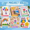 3D-Popcorn-Stifte, 6 Stück, Aufbausch-Effekt, DIY, Basteln Productafbeelding-voorbeeld