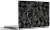 MuchoWow® Laptop Aufkleber Sticker Cover Schwarz - Mosaik - Produktbild-Vorschau 1