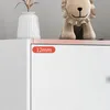 Nowoczesna Pojemna Komoda Szafka Duża Biała Skandynawski Podgląd zdjęcia produktu 6