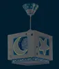 Dalber Hängelampe Moonlight - Glow In The Dark Blau Produktbild-Vorschau 4