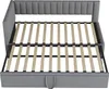Sweiko Canapé-lit multifonctionnel en forme de L avec lit Voir les images du produit 17