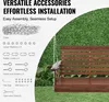 SucceBuy 1,6 m Veranda-Schaukel aus Holz, Produktbild-Vorschau 5