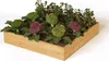 holz4home® Hochbeet Quadratisch 110x110x24 cm I Aus Produktbild-Vorschau 1