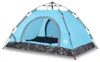 vidaXL Tenda da campeggio 3 persone blu sgancio rapido Anteprima dell’immagine prodotto 8
