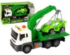 Leantoys Autotransporter Pannenhilfe Abschleppwagen 1:16 Produktbild-Vorschau 1