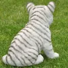 Dekofigur Gartenfigur weißer Tiger Produktbild-Vorschau 3