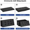 Clanmacy Sitzhocker sitzbank faltbar mit Stauraum, Produktbild-Vorschau 4