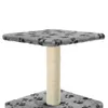 vidaXL Arbre à chat en sisal 55 cm Gris Impression de Voir les images du produit 5