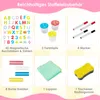 COSTWAY 3 w 1 sztaluga dla dzieci, stolik dla dzieci z Podgląd zdjęcia produktu 7