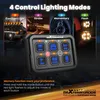 6 Gang Schalttafel Touch Panel 12V-24V For Universal Auto Produktbild-Vorschau 6
