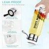 Glasflasche, Trinkflasche Glas Auslaufsicher, Wasserflasche Produktbild-Vorschau 4