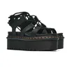 Dr Martens Sandalo Gladiatore Nero Nero A0259747 Anteprima dell’immagine prodotto 2