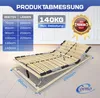 Coemo 7-Zonen Lattenrost PREMIUM 80x200 cm Kopf-Fußteil Produktbild-Vorschau 5