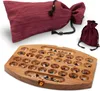 Bao Spiel Gr. S Reisespiel für 2 Spieler mit Stoffbeutel - Produktbild-Vorschau 1