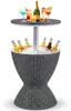 COSTWAY 3 en 1 Cool Bar, table d'appoint réglable en Voir les images du produit 1