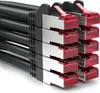 deleyCON 10x 0,25m CAT6 Patchkabel S/FTP PIMF Schirmung Produktbild-Vorschau 1