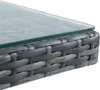 Polyrattan Sitzgruppe Essgruppe Couch Sofa Set Lounge Produktbild-Vorschau 6
