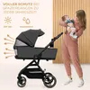 Kinderkraft YOXI 2 v 1 kočík do 27 kg - prenosná postieľka Náhľad obrázku produktu 6