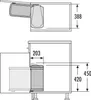 HAILO AS Duo 3416901 kosz do zabudowy 16 l stal biały Podgląd zdjęcia produktu 6