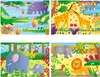 Galt Toys 1005071 Jungle 4 Puzzles in der Box – Dschungel, Produktbild-Vorschau 2