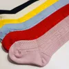 Kinderstrumpfhosen aus Wolle Zwei Zöpfe Rosa Größe 98-104 Produktbild-Vorschau 4