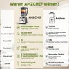 AMZCHEF Standmixer 2000 Watt | 2L Mixer Hochleistungsmixer Produktbild-Vorschau 5
