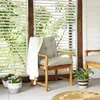 4L Textil Stuhlauflagen UV-beständig Sitzkissen Gartenstuhl Produktbild-Vorschau 1