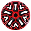16'' NRM The Best Bicolore rosso/nero coprimozzo universali Anteprima dell’immagine prodotto 2