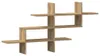 vidaXL Étagère murale Chêne Artisan 124,5x18x60,5 cm Bois Voir les images du produit 5