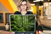 MuchoWow® Laptop Aufkleber Sticker Cover Wald - Baum - Grün Produktbild-Vorschau 5