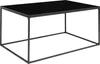 Vita Couchtisch in Schwarz | Minimalistischer Sofatisch aus Produktbild-Vorschau 1